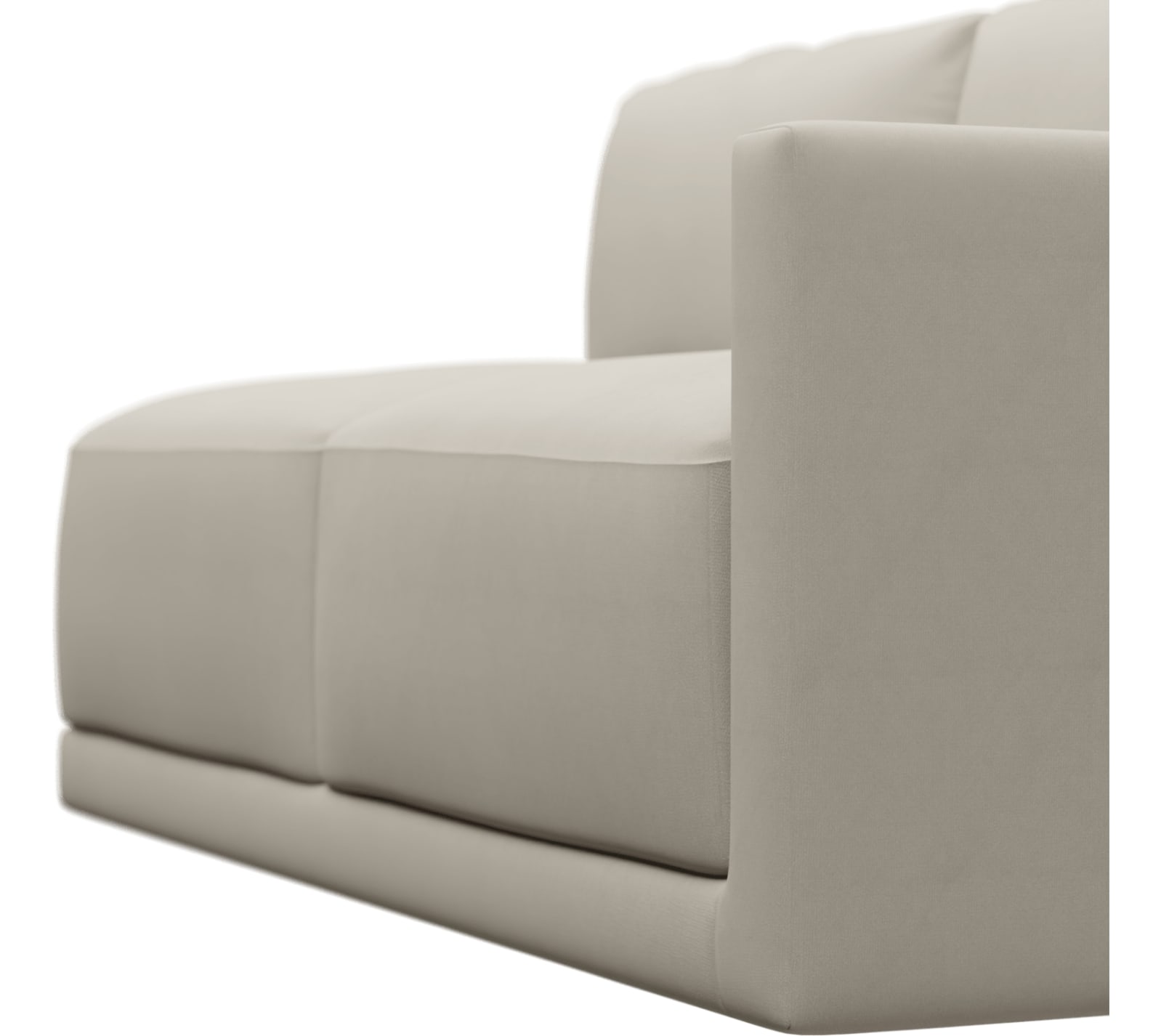 Haven Isla Sea Pearl Right Arm Facing 3 Seater Sofa Module color Isla Sea Pearl