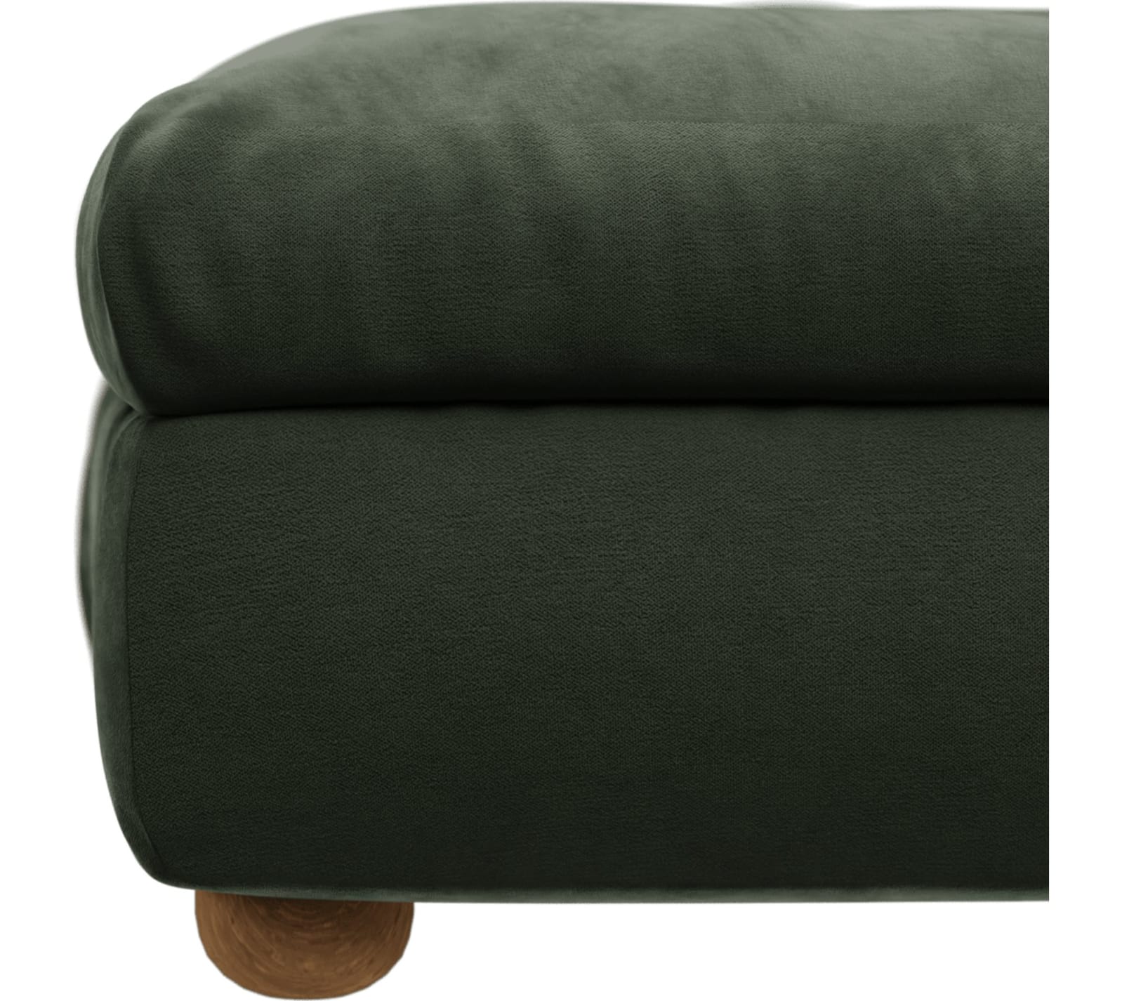 Tully Muse Forest Ottoman color Muse Forest