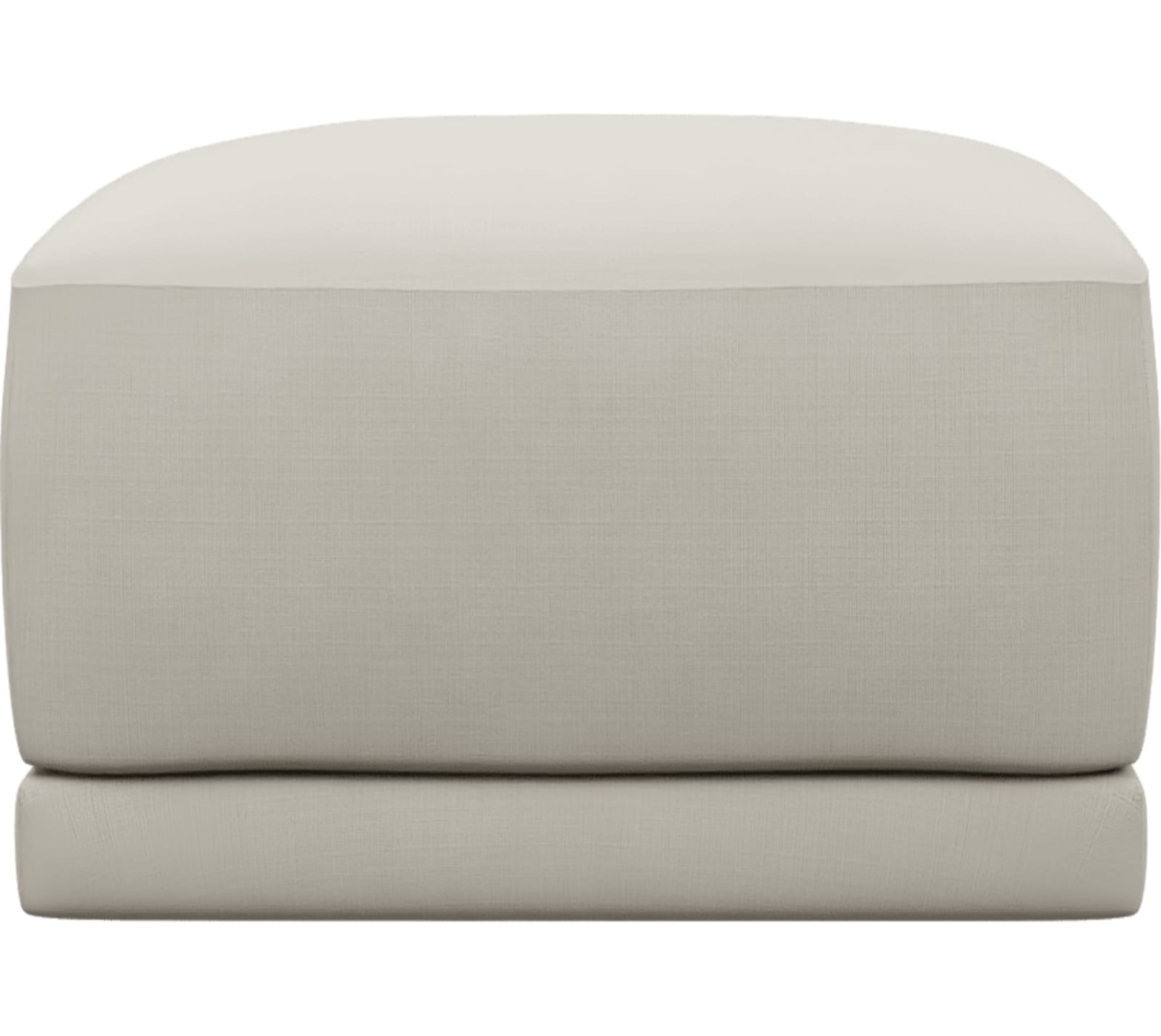 Haven Toorak Pearl Ottoman color Toorak Pearl