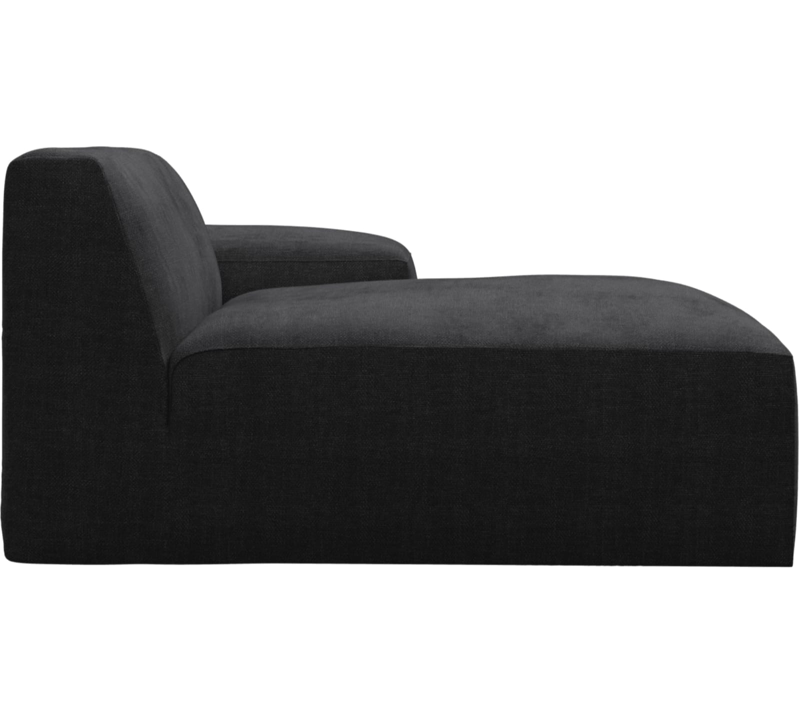 Copenhagen Plaza Flint Grey Right Arm Facing Chaise Module color Plaza Flint Grey