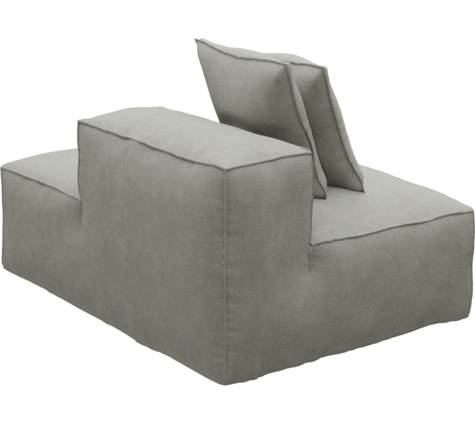 Riley Toorak Pebble Module Terminal Right color Toorak Pebble