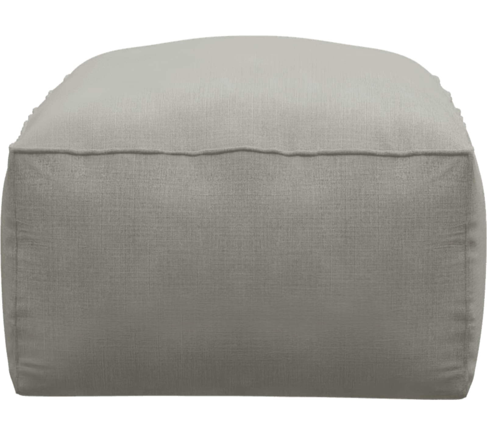 Riley Toorak Pebble Modular Small Ottoman color Toorak Pebble