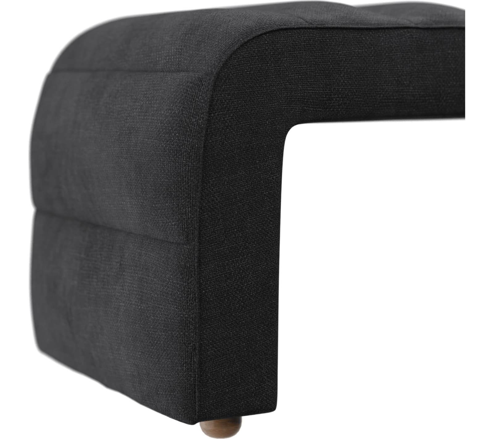 Maeve Bench Plaza Flint Grey color Plaza Flint Grey