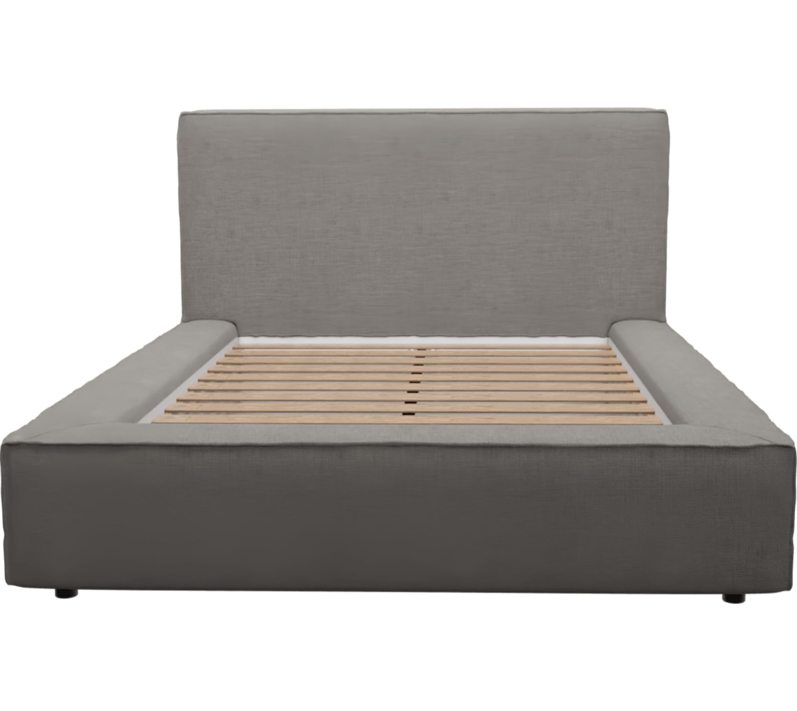 Riley Bed Frame Isla Soft Grey color Isla Soft Grey