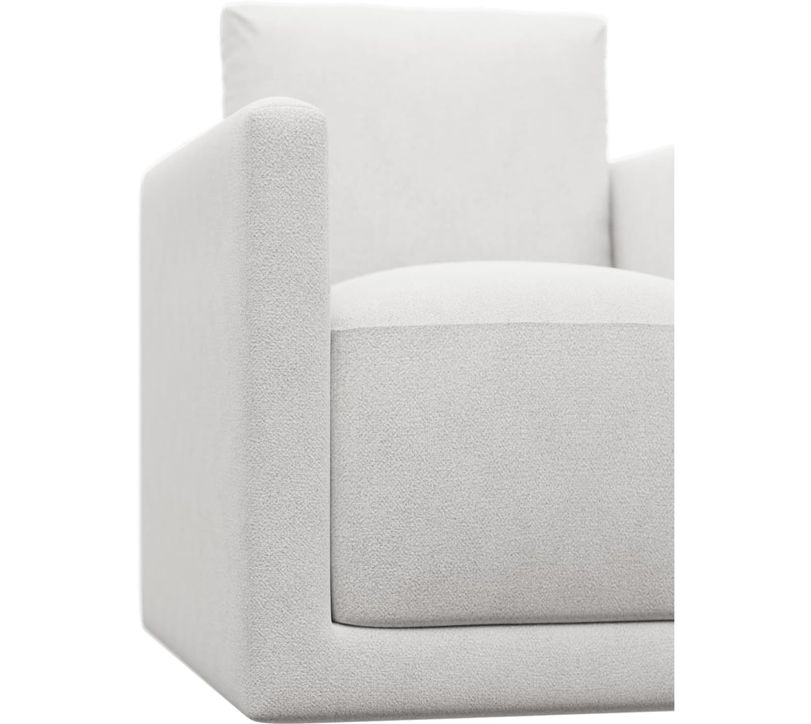 Haven Noa Fog Swivel Chair color Noa Fog