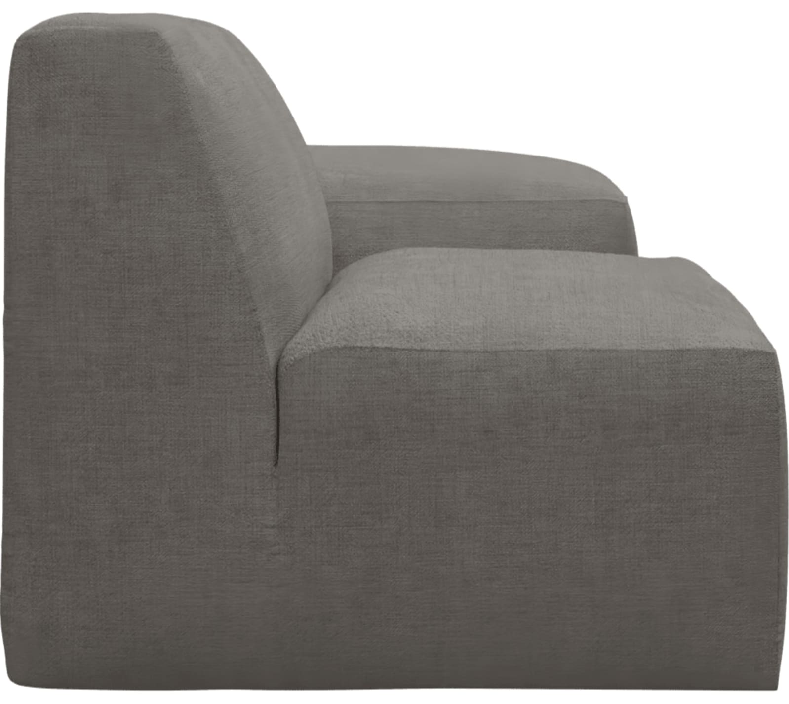 Copenhagen Isla Soft Grey Right Arm Facing Sofa Module color Isla Soft Grey