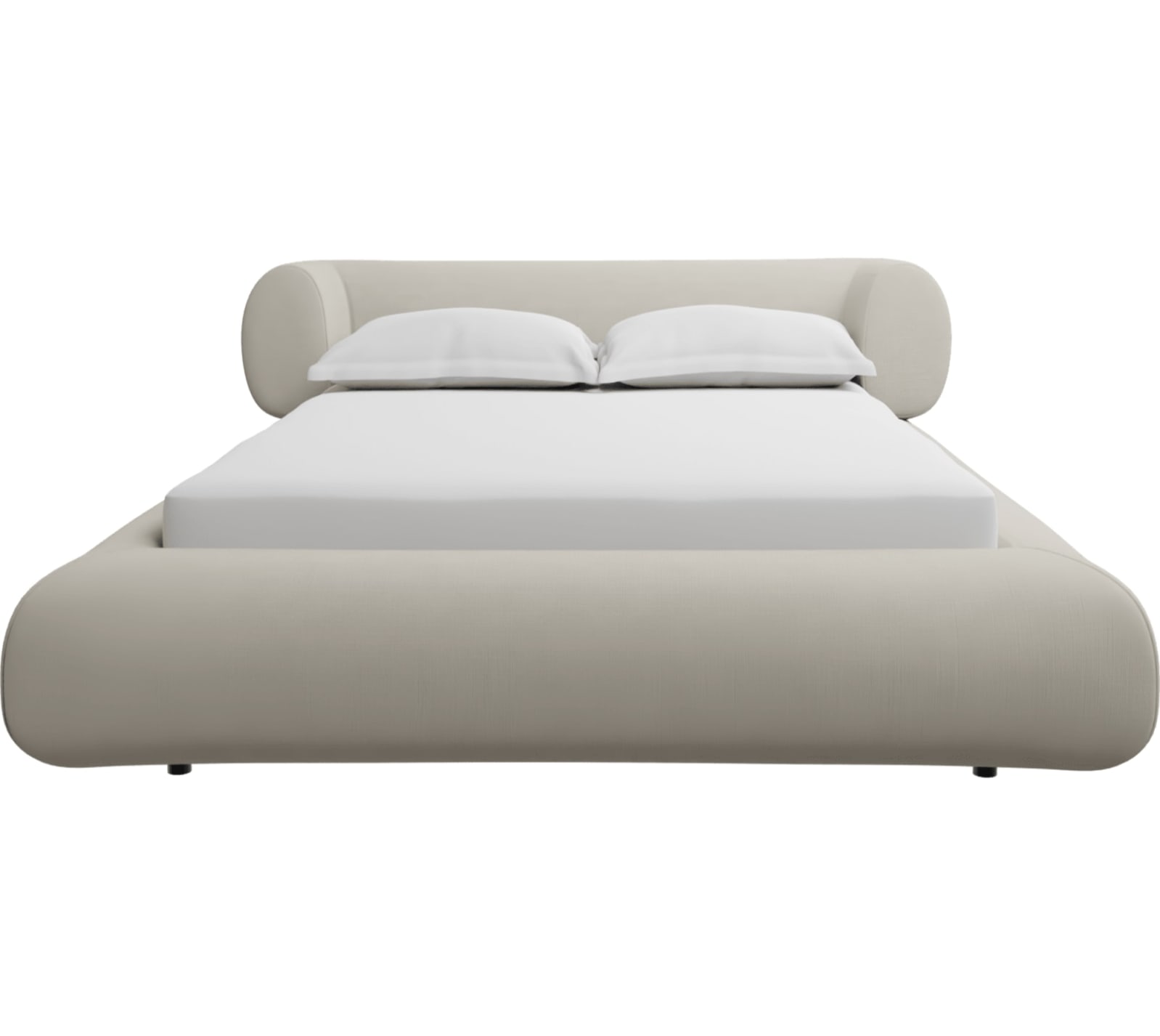 Frankie Bed Toorak Pearl color Toorak Pearl