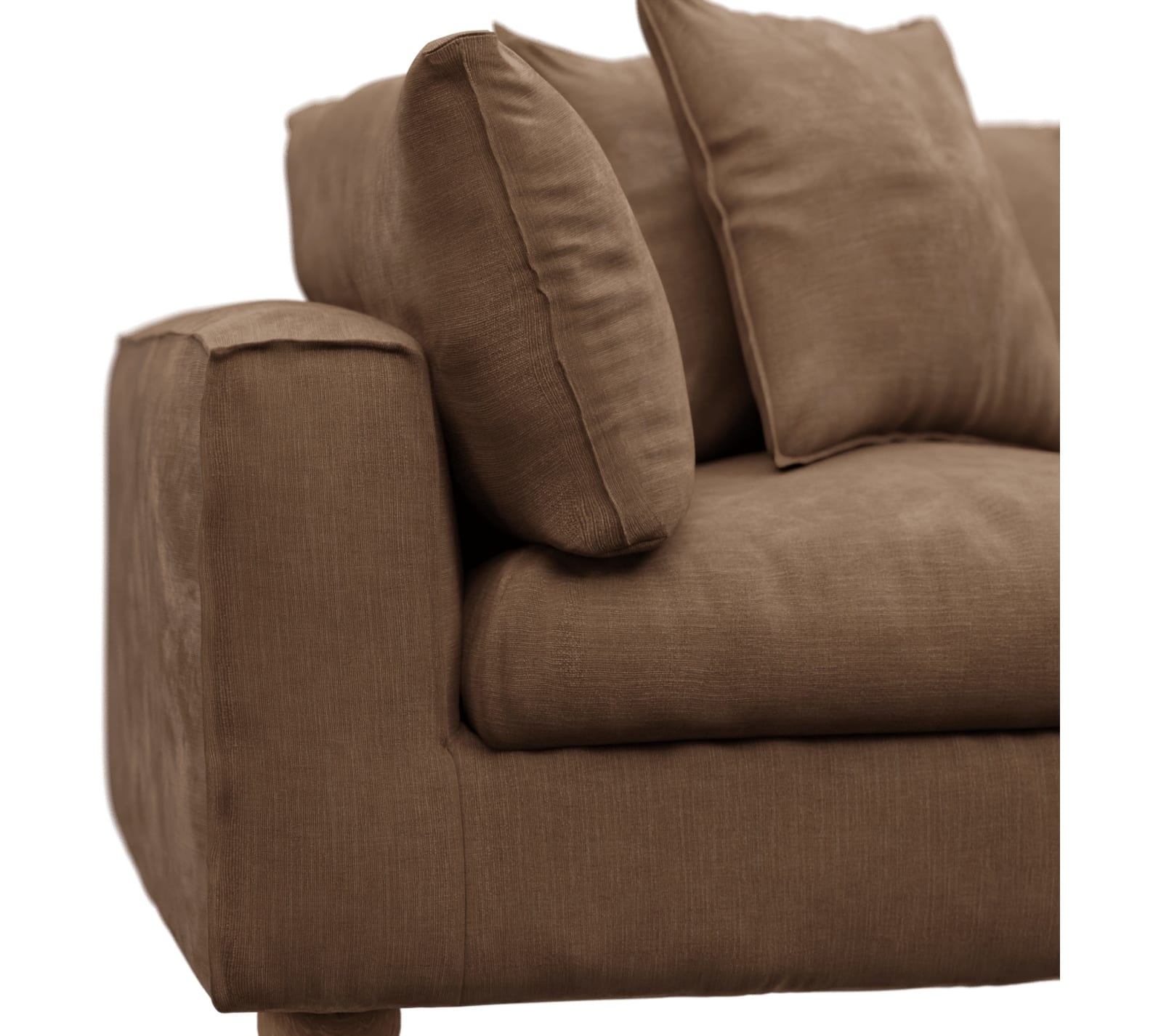 Tully Tribute Chestnut Corner Sofa Chair Module color Tribute Chestnut