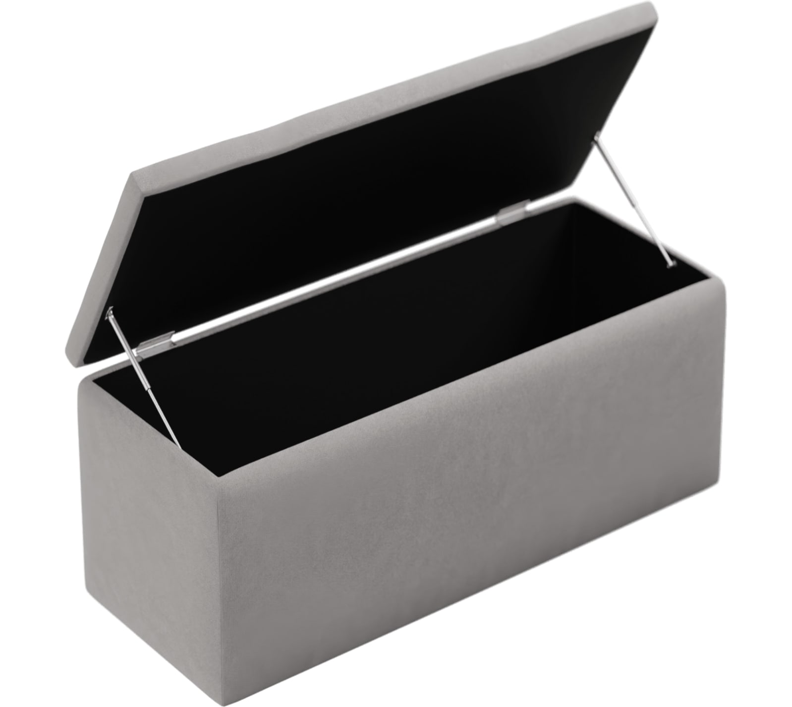 Leo Blanket Box View Steel color View Steel