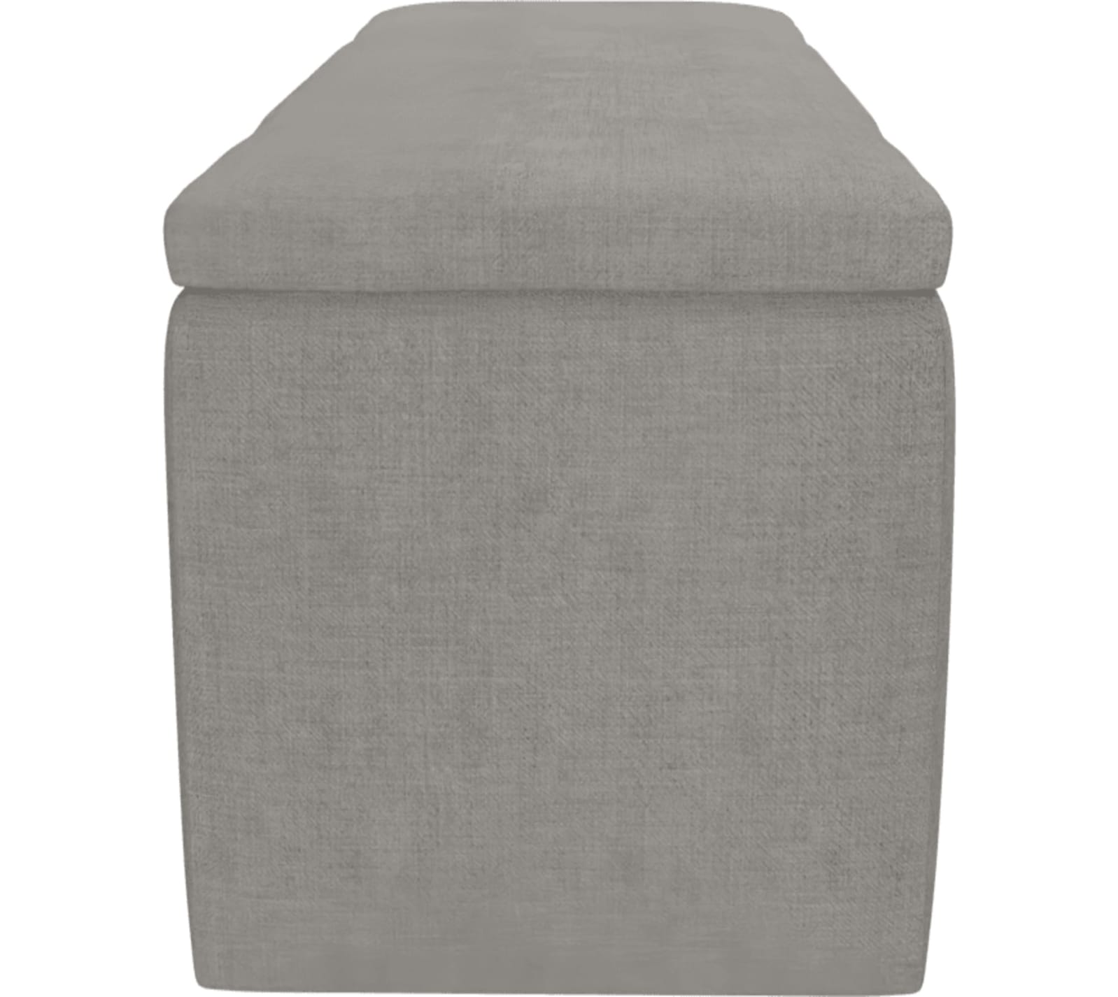 Leo Blanket Box Isla Soft Grey color Isla Soft Grey