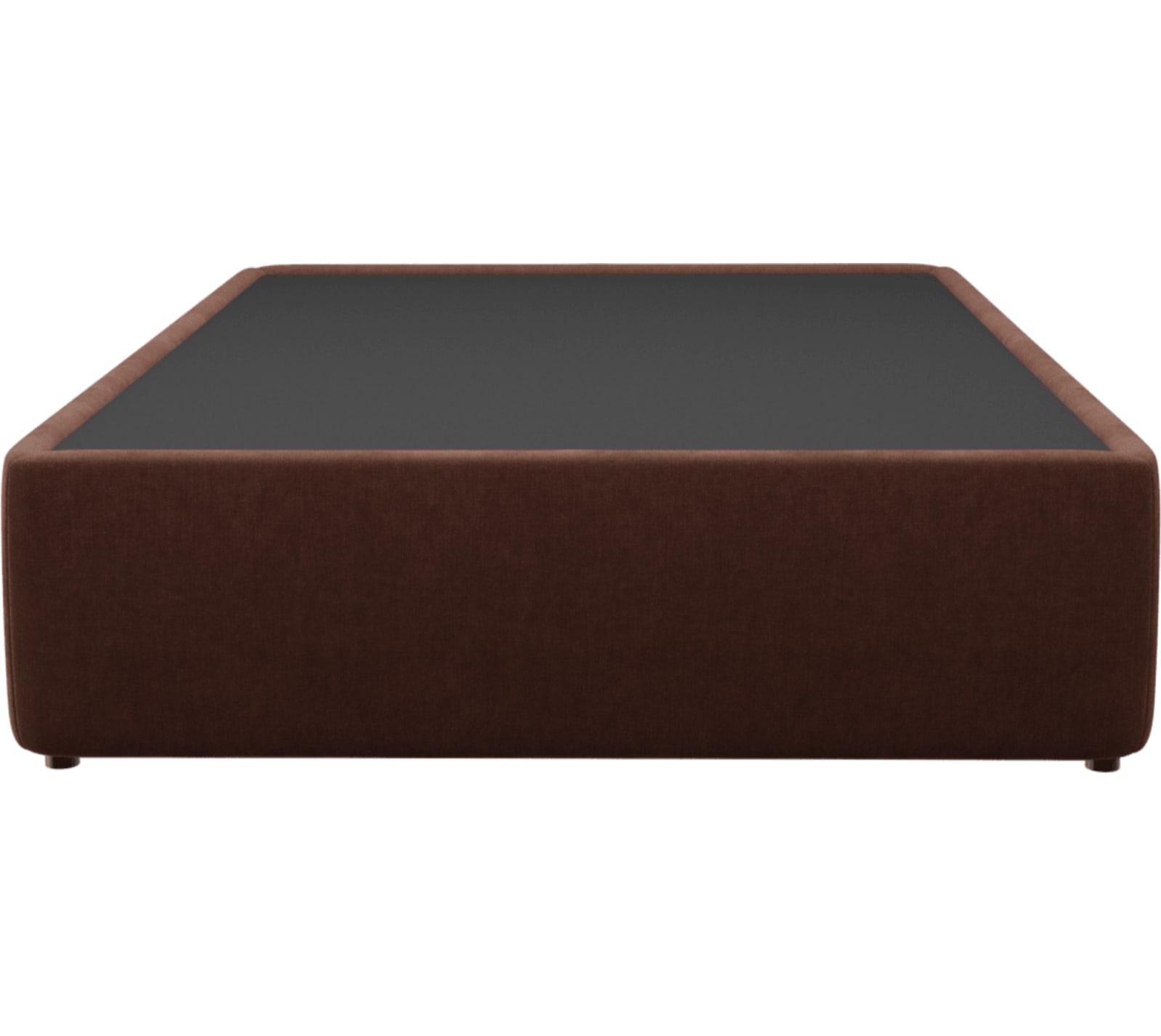 Leo Bed Base Muse Rust color Muse Rust