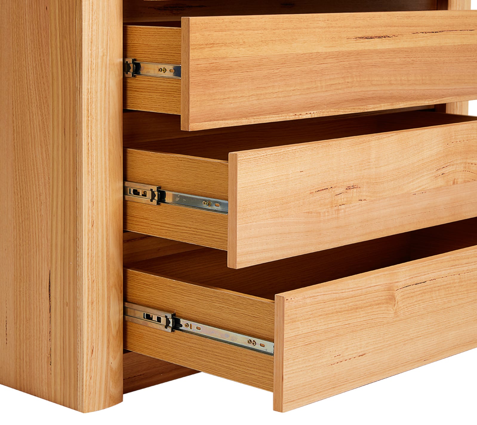 Shop Bellambi Natural Messmate Tallboy - 5 Drawer at Sleeping Giant ...