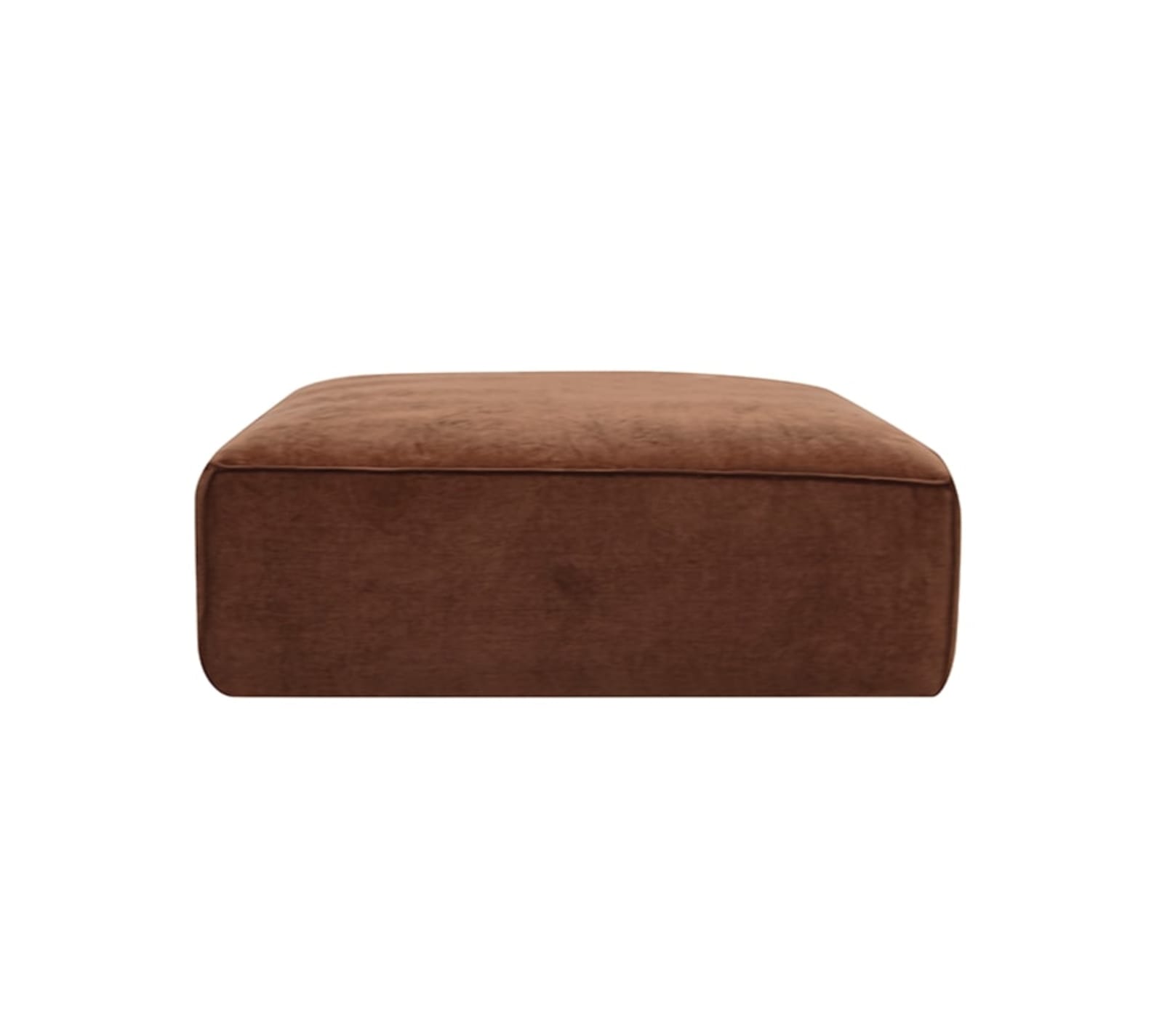 Buy Riley Muse Rust Modular Big Ottoman - James Lane Australia