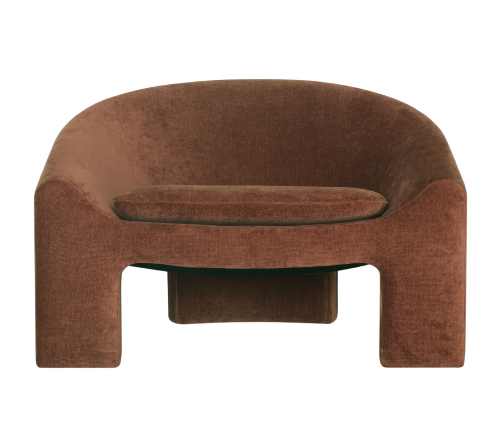 Blaire Accent Chair Muse Rust color Muse Rust