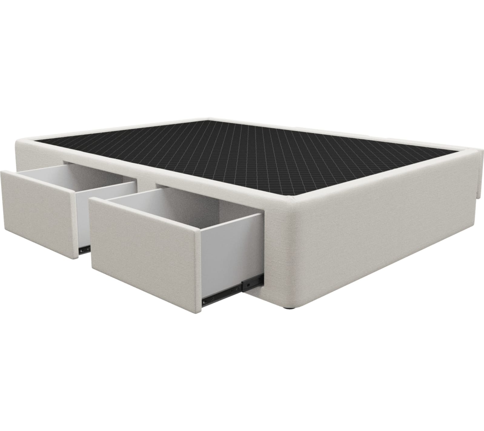 Zenith Storage Drawer Bed Base Tribute Ice color Tribute Ice