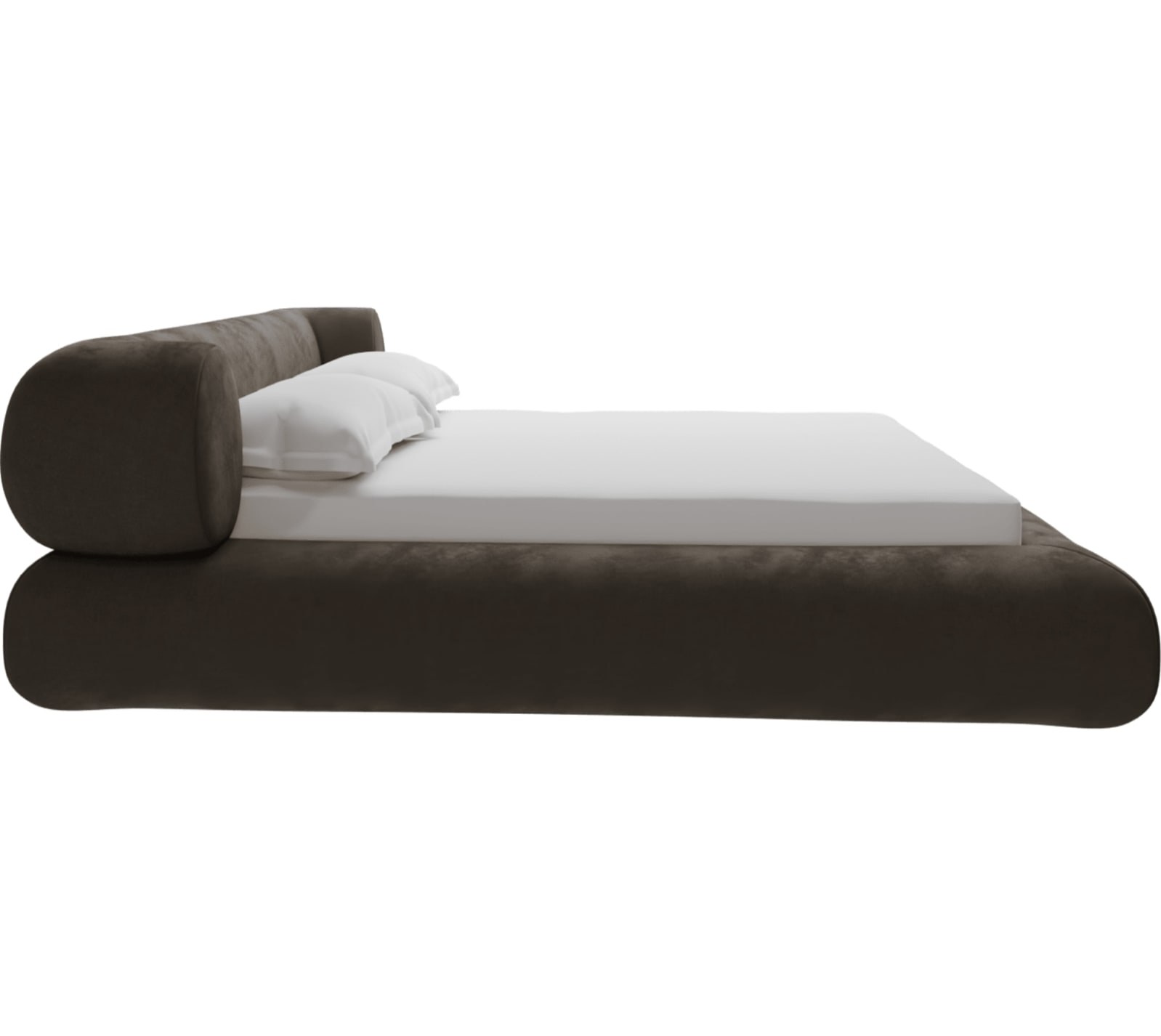 Frankie Bed Muse Mink color Muse Mink