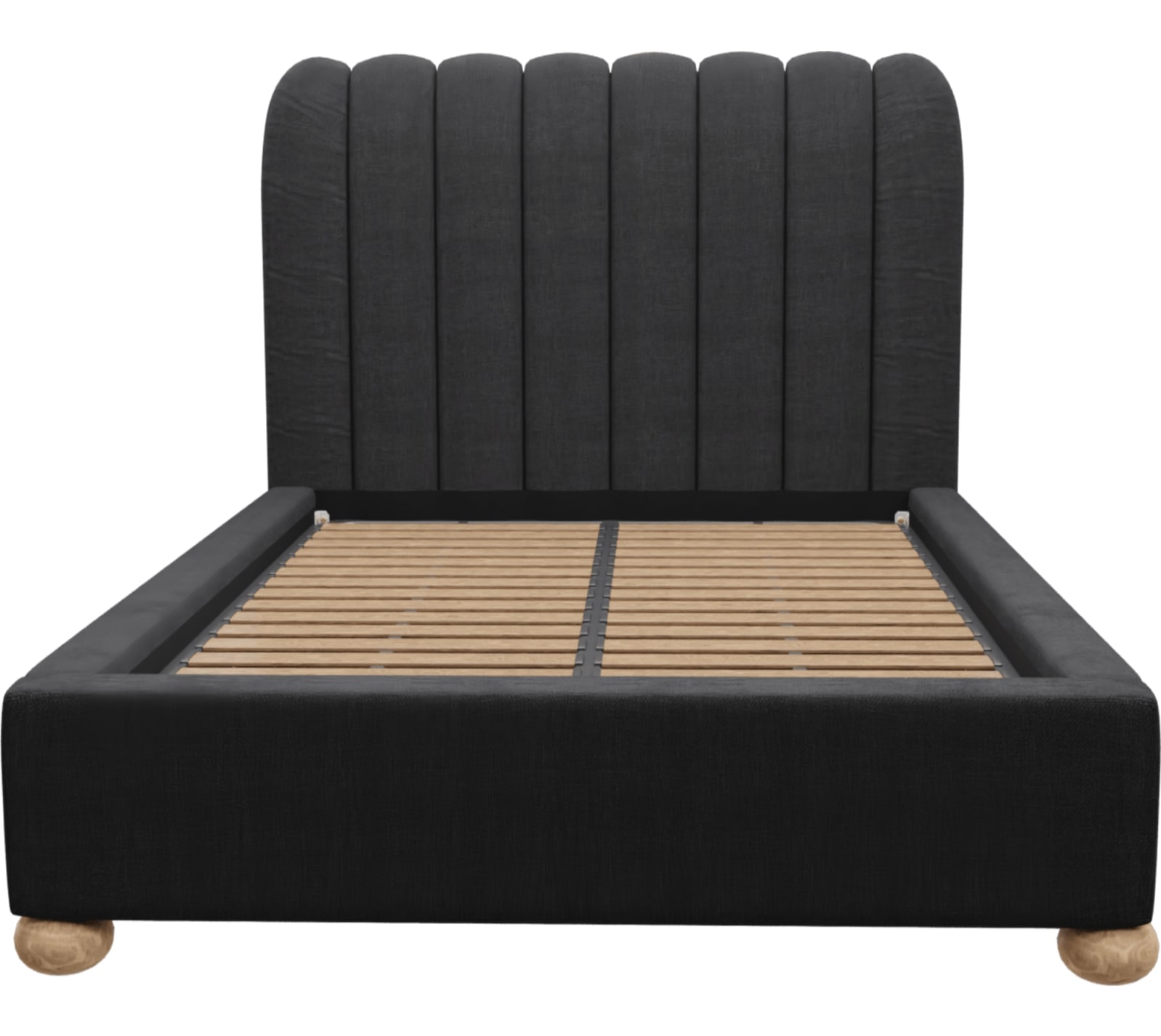 Maeve Bed Plaza Flint Grey color Plaza Flint Grey