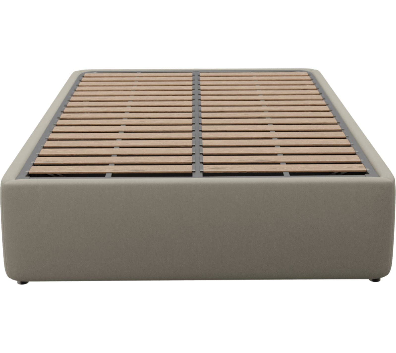 Leo Gas Lift Bed Base Plaza Natural color Plaza Natural