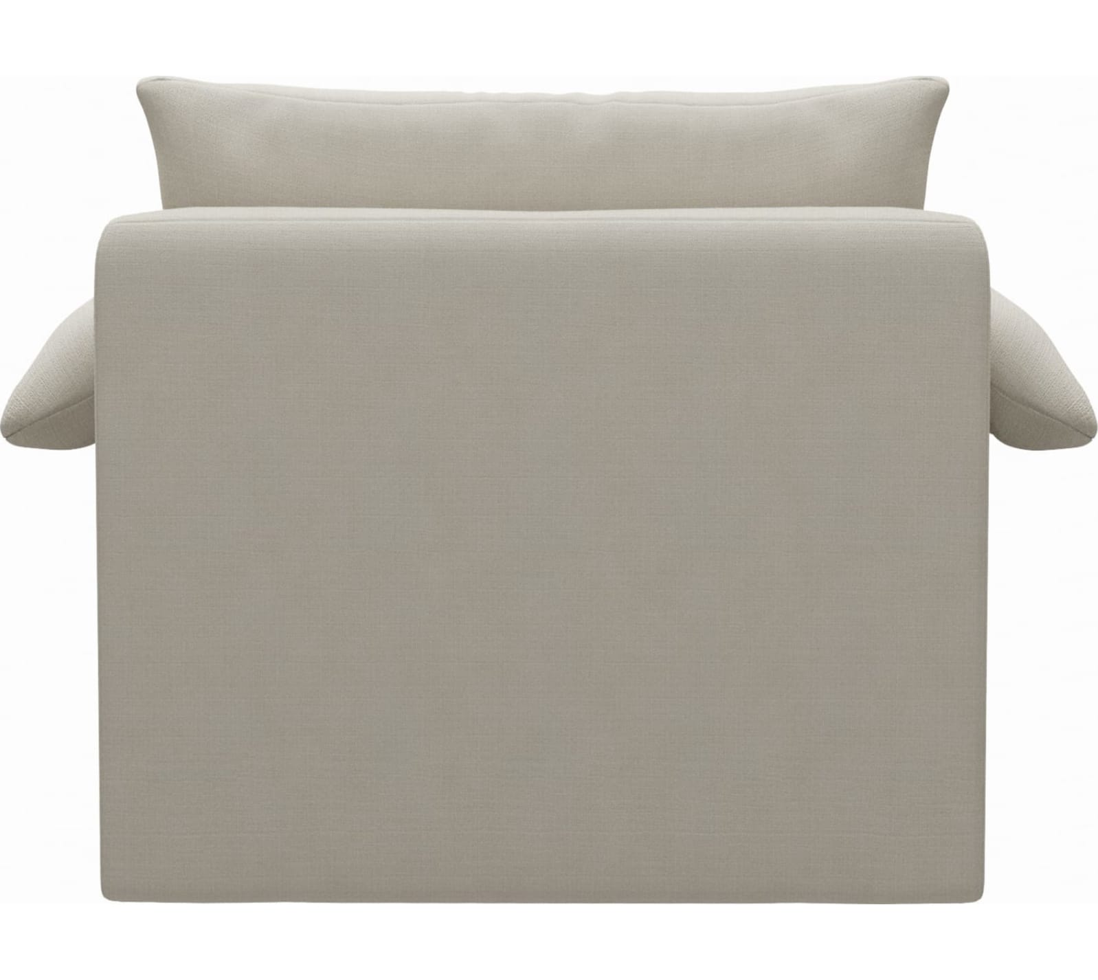 Ludlow Toorak Pearl Armchair color Toorak Pearl
