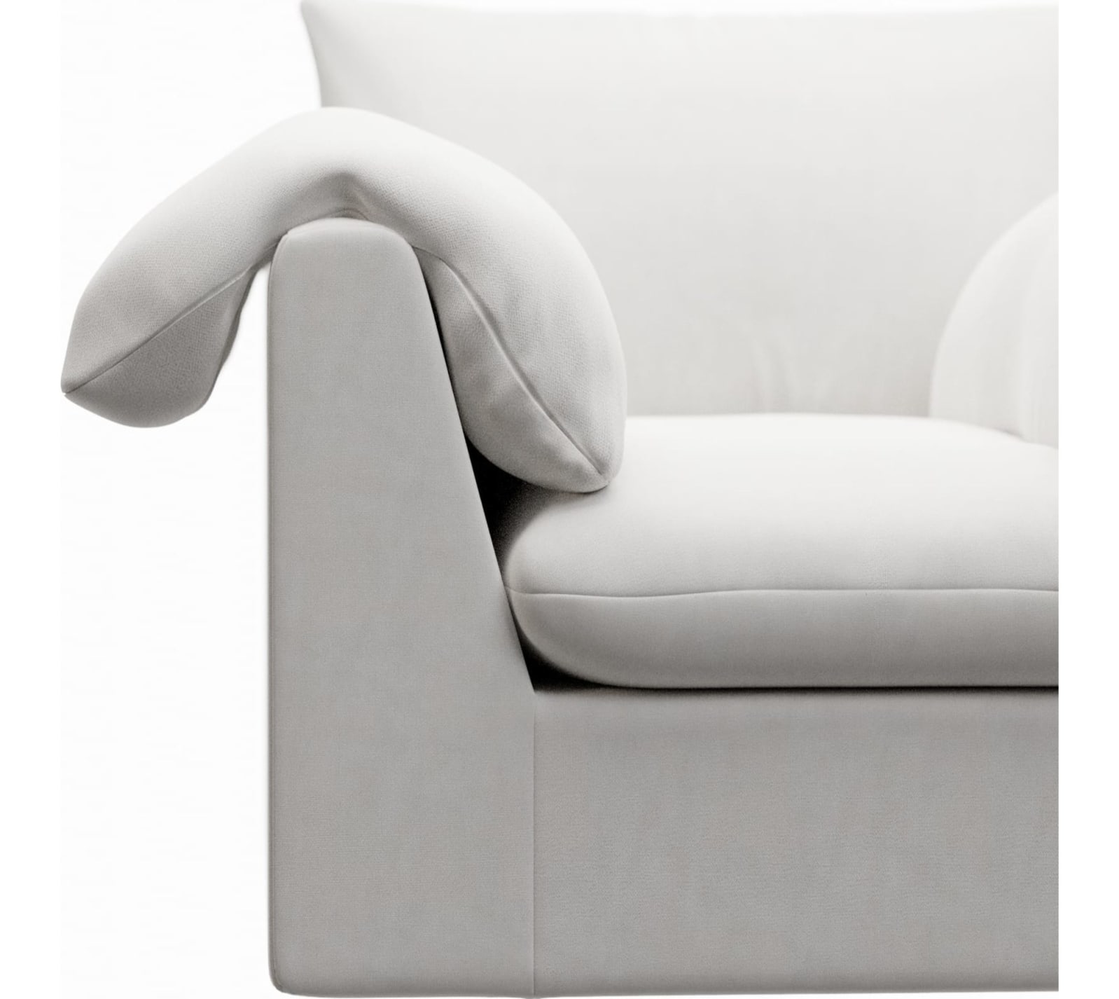 Ludlow Muse Frost Armchair color Muse Frost