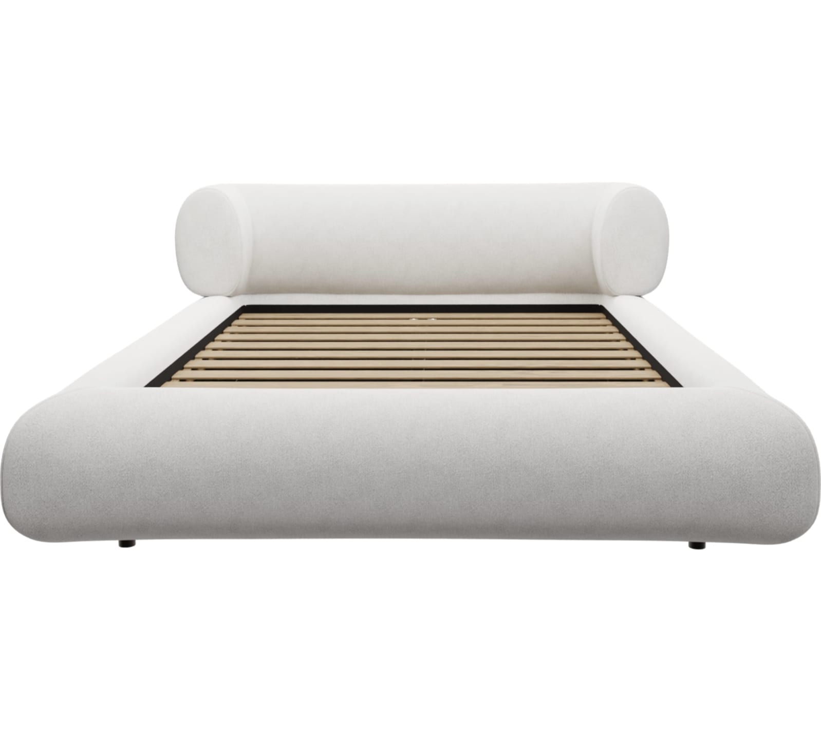 Frankie Bed Noa Fog color Noa Fog