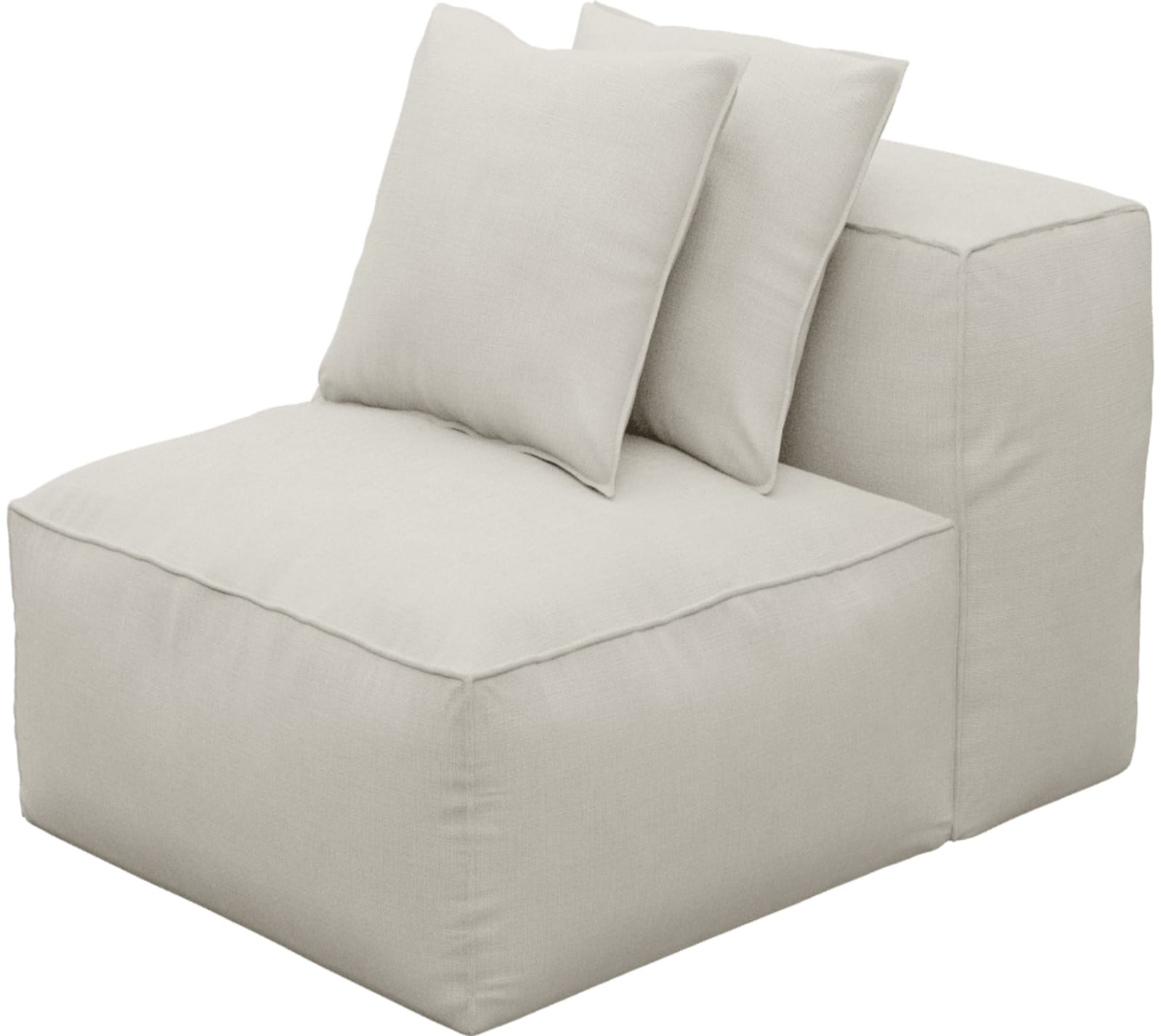 Riley Tribute Shell Module Armless color Tribute Shell