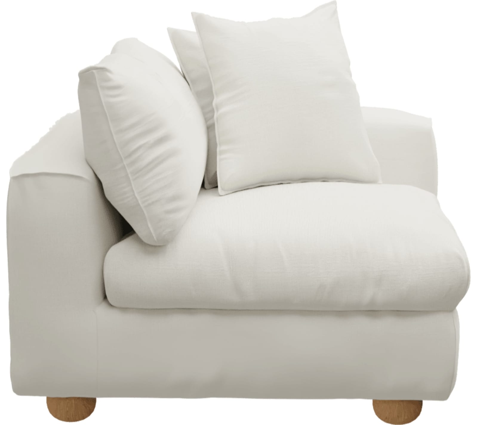 Tully Tribute Shell Right Arm Facing Chair Module color Tribute Shell