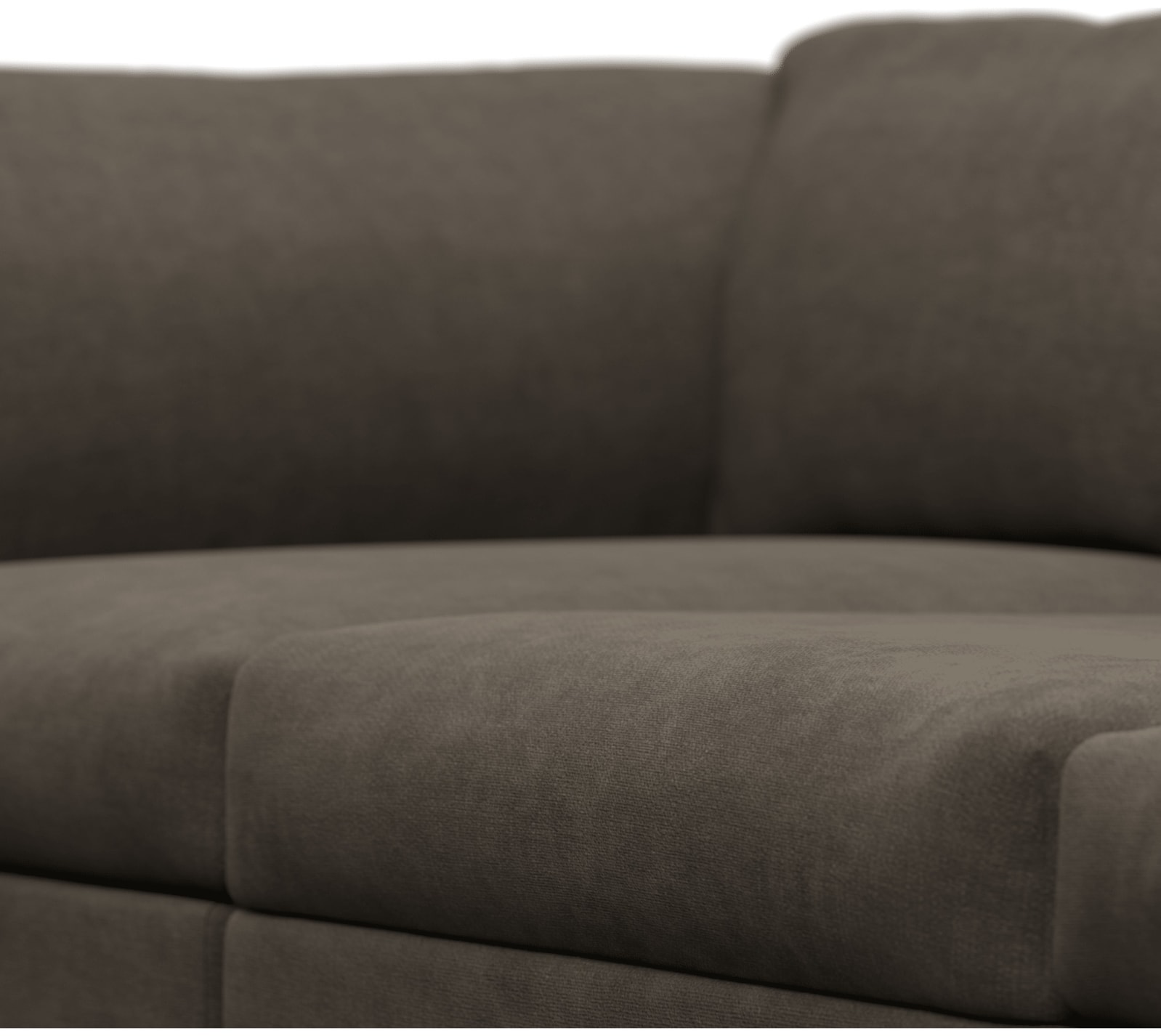 Finley Muse Mink Modular Sofa - 3 Seater color Muse Mink