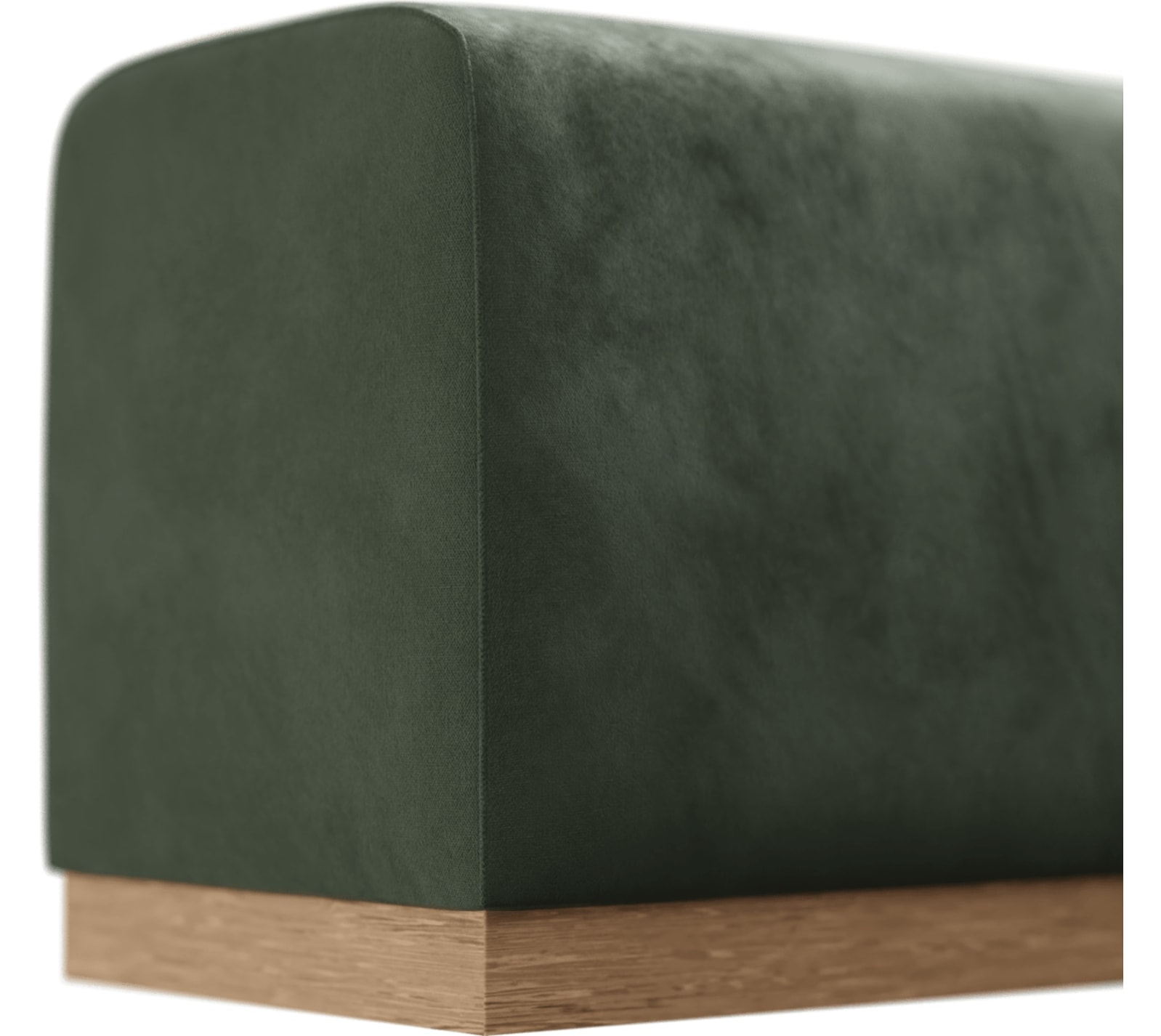 Havana Bed End Muse Forest color Muse Forest