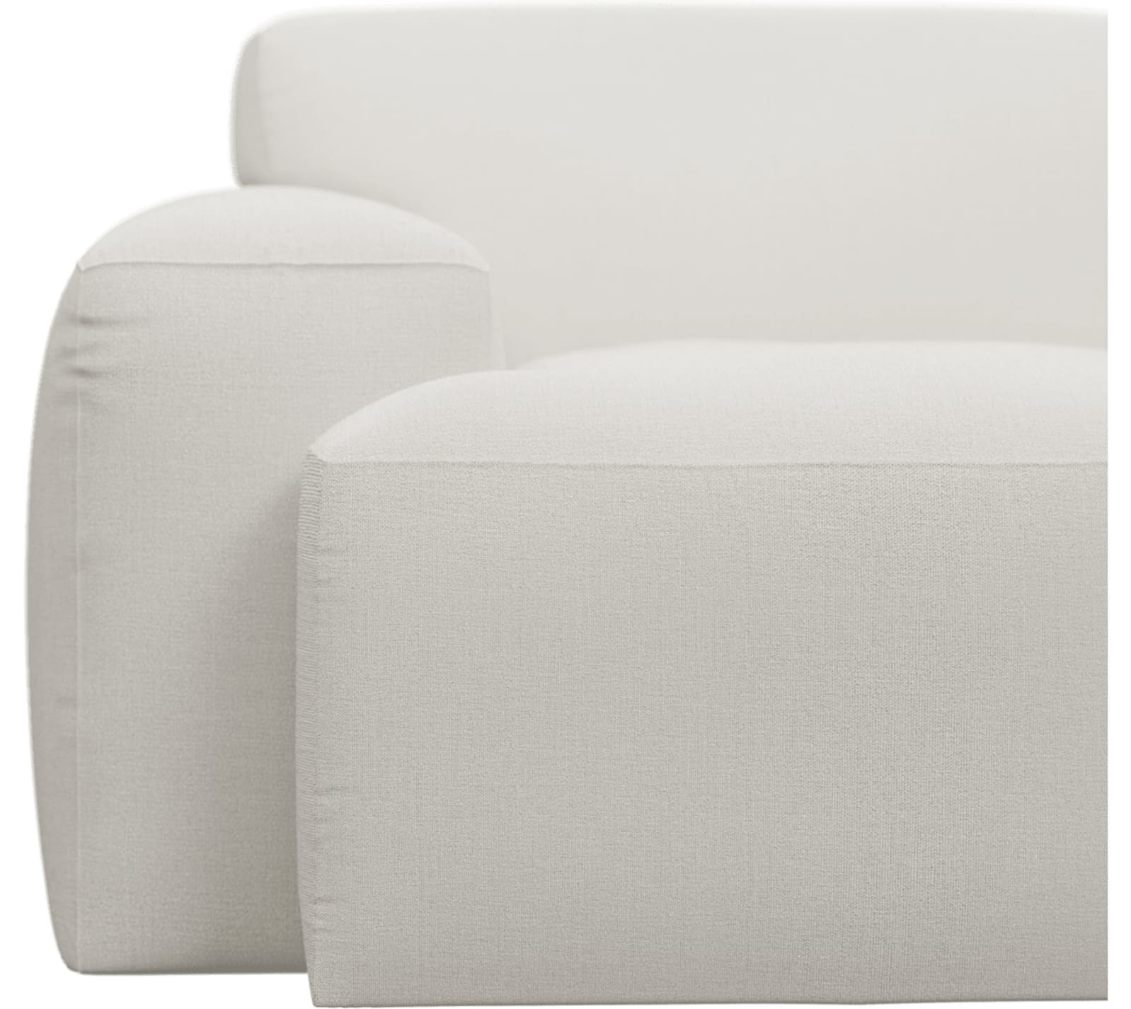 Copenhagen Tribute Ice Left Arm Facing Sofa Module color Tribute Ice