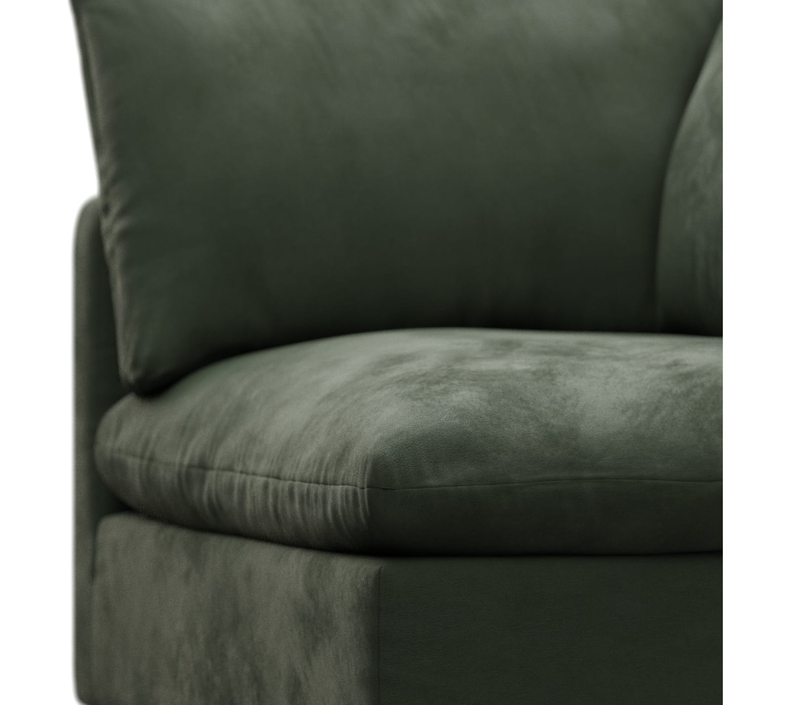 Willow Muse Forest Corner Sofa Module color Muse Forest