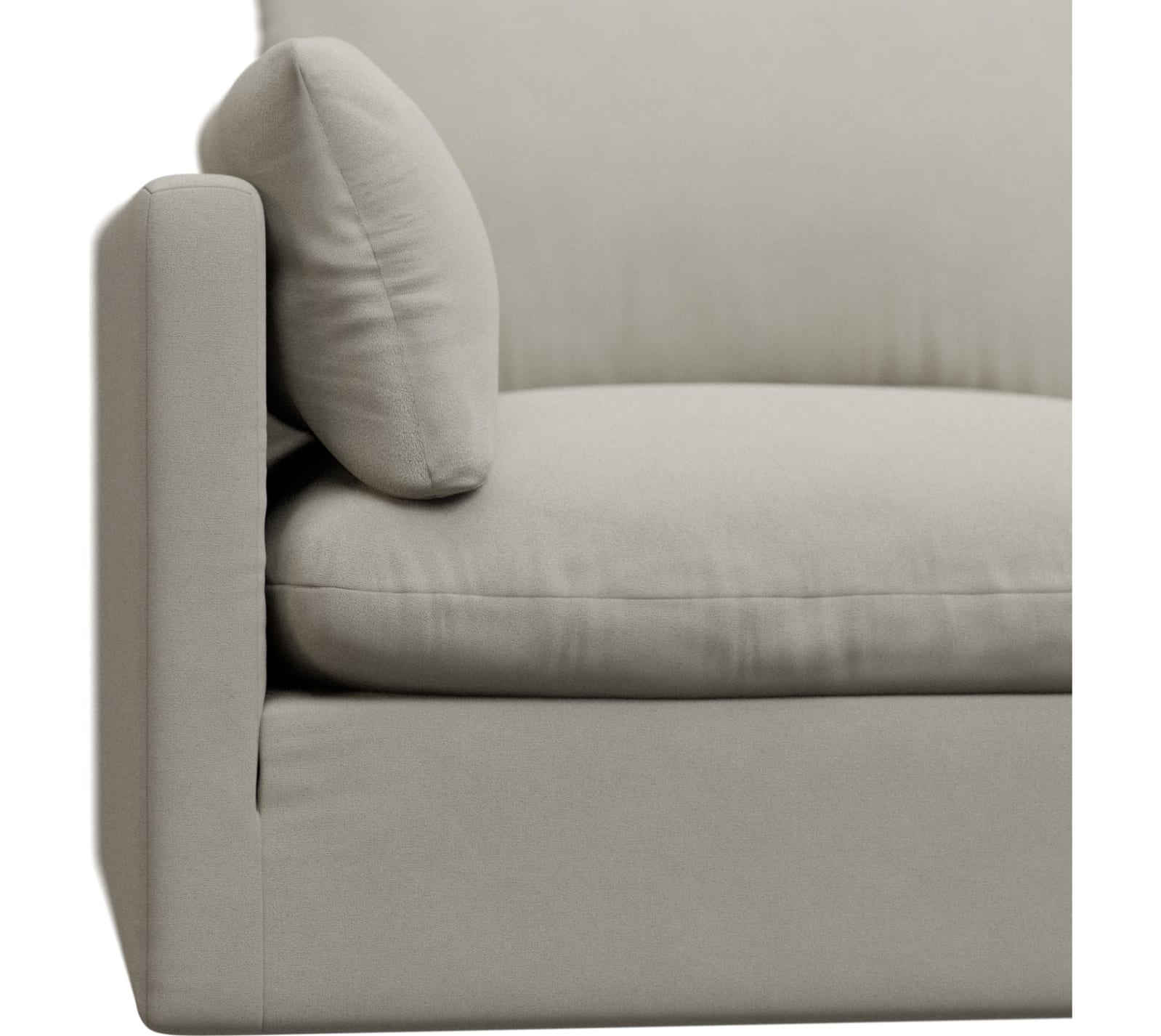 Willow California Ivory Modular Sofa - 4 Seater color California Ivory