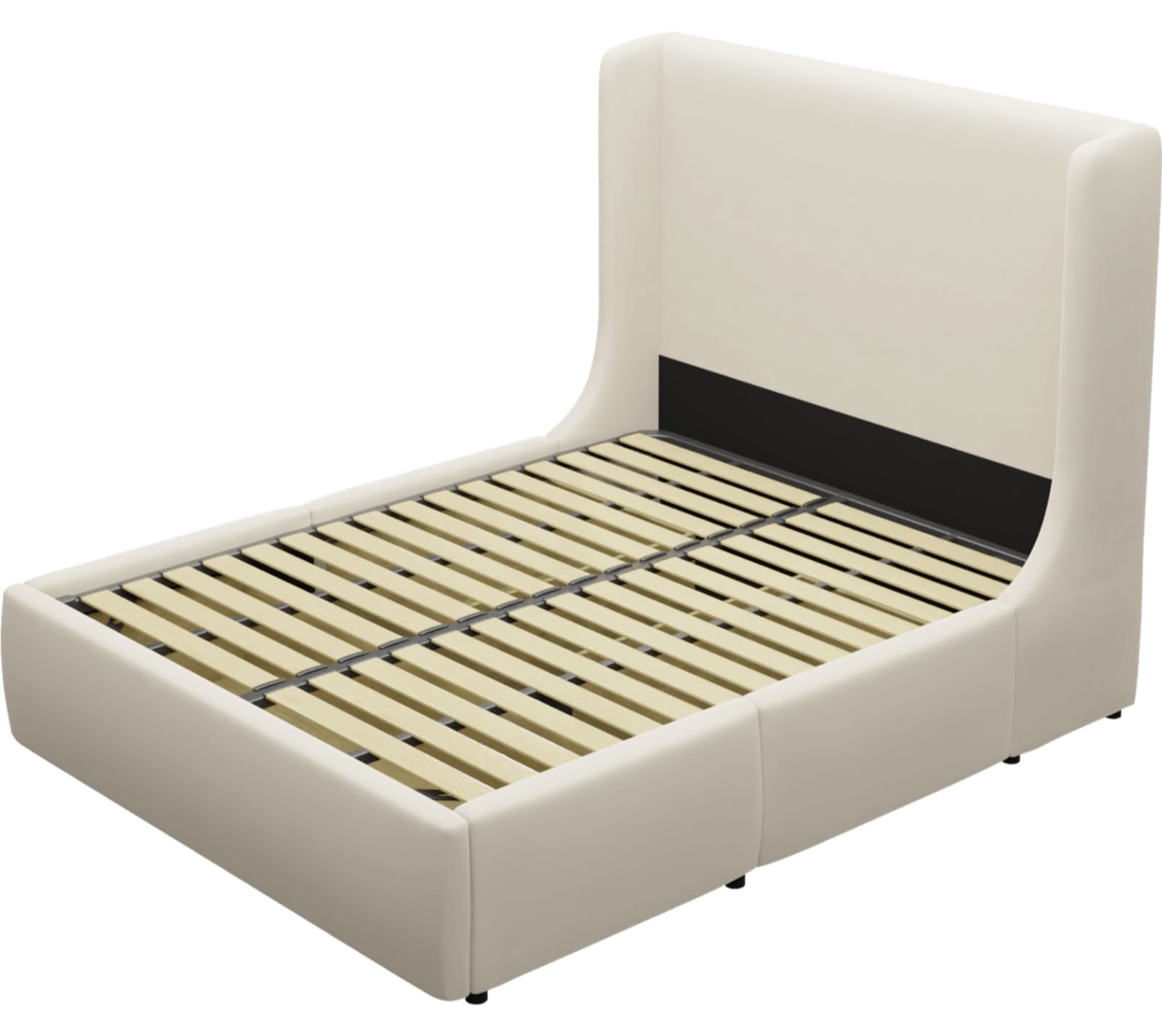Lucy Drawer Bed Alpine Mist color Alpine Mist