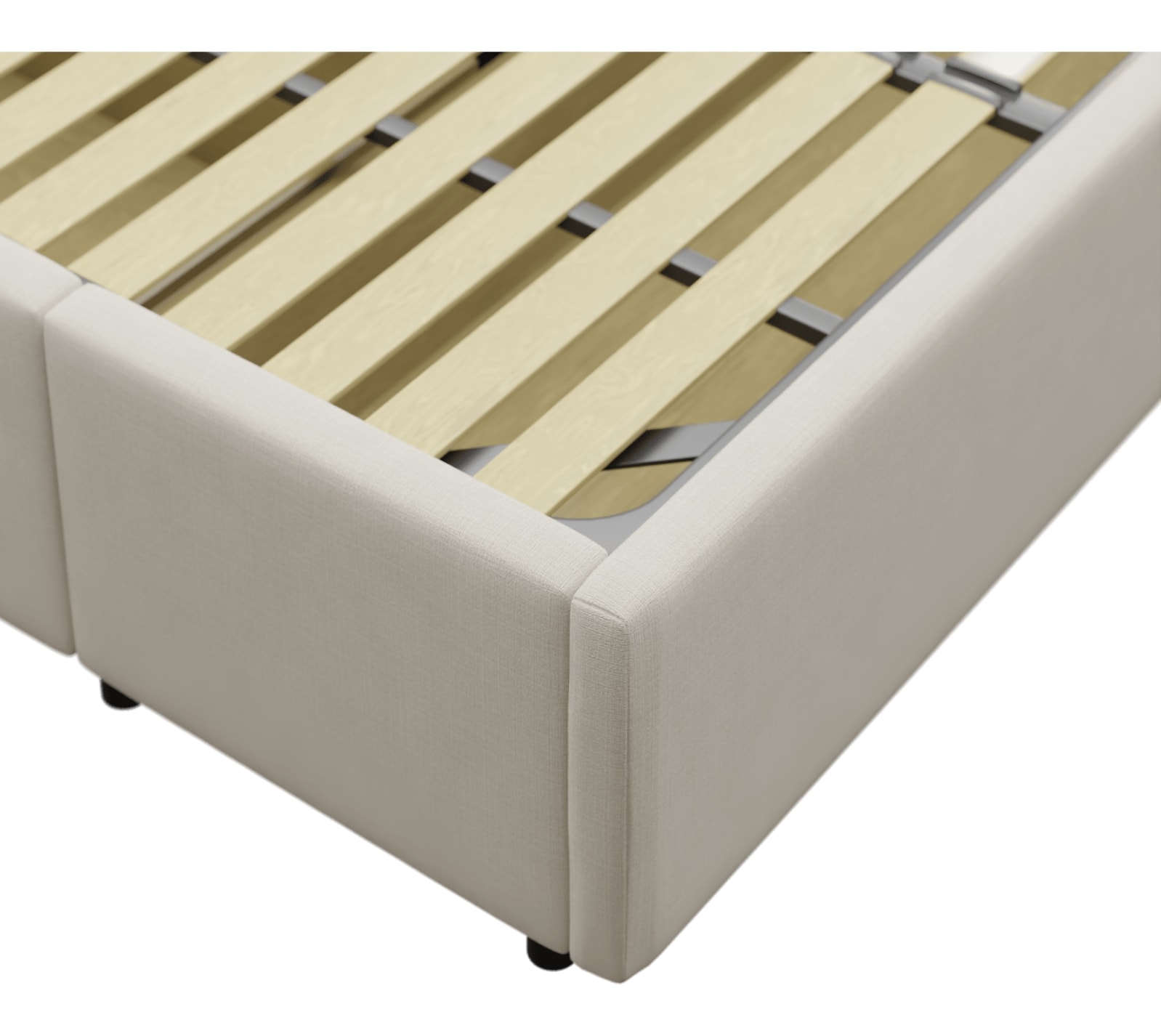 Aria Drawer Bed Toorak Pearl color Toorak Pearl