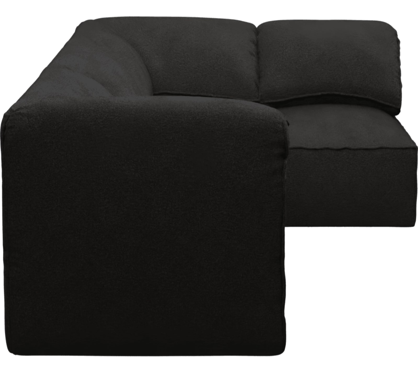 Kai California Charcoal Modular Sofa - 4 Seater color California Charcoal