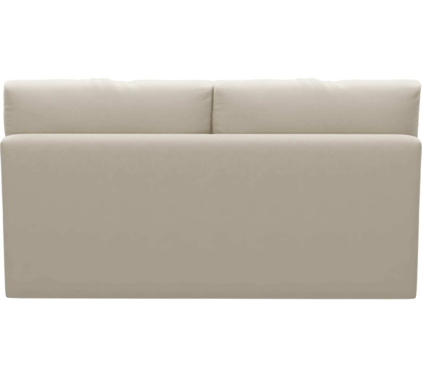 Haven Alpine Mist 2 Seater Armless Sofa Module color Alpine Mist