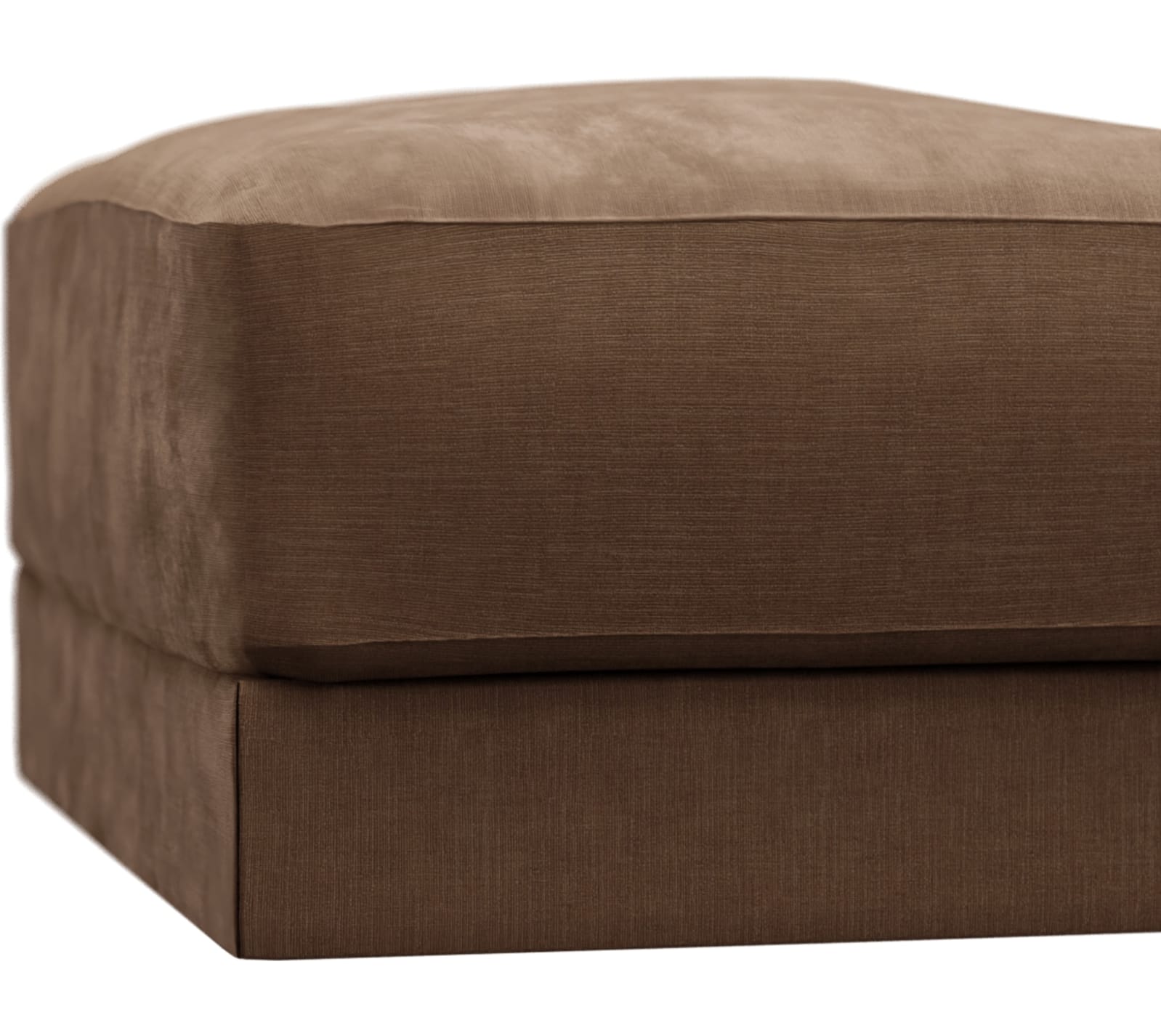 Monica Tribute Chestnut Ottoman color Tribute Chestnut