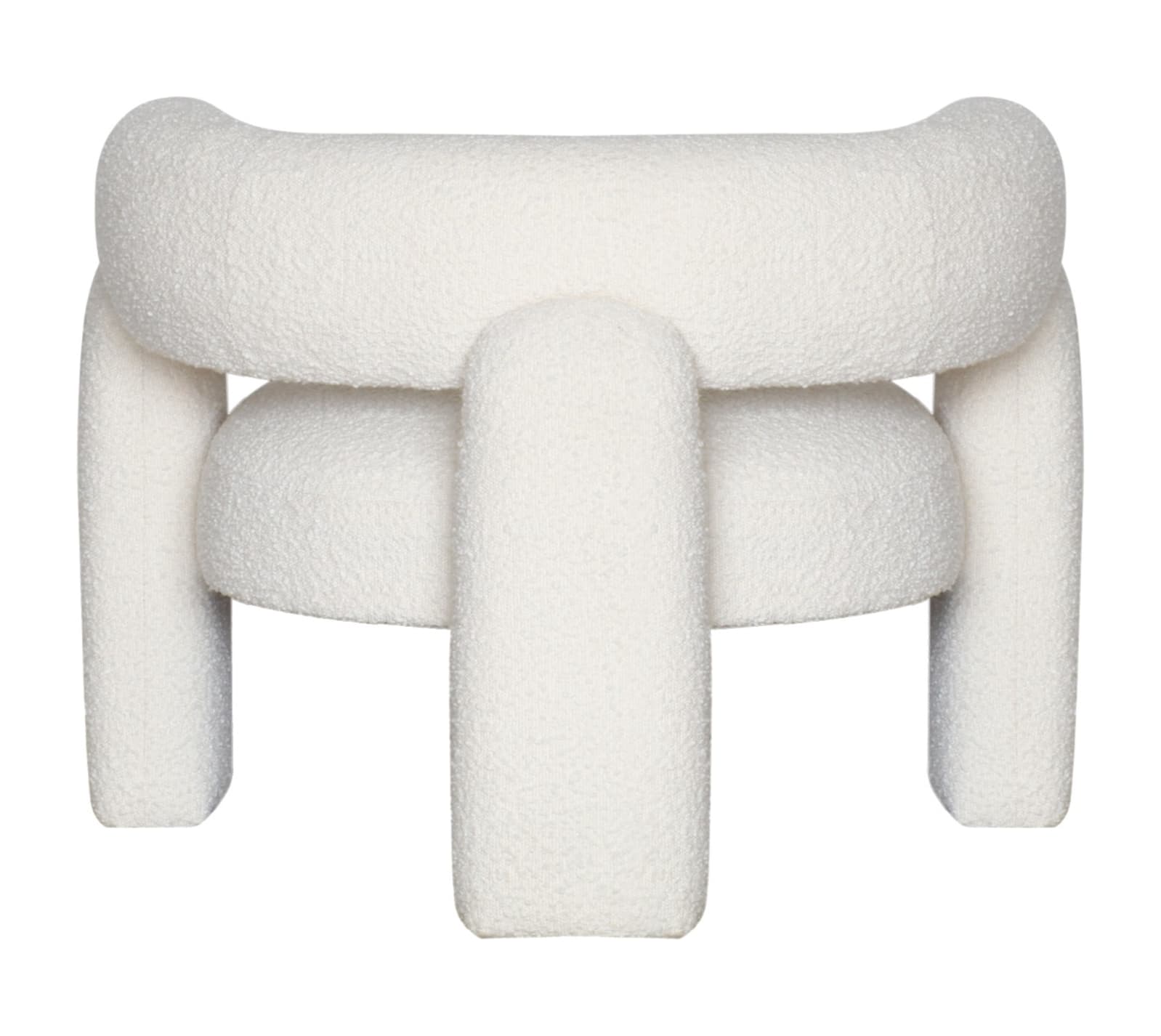 Riga Occasional Chair Boucle Ivory color Boucle Ivory