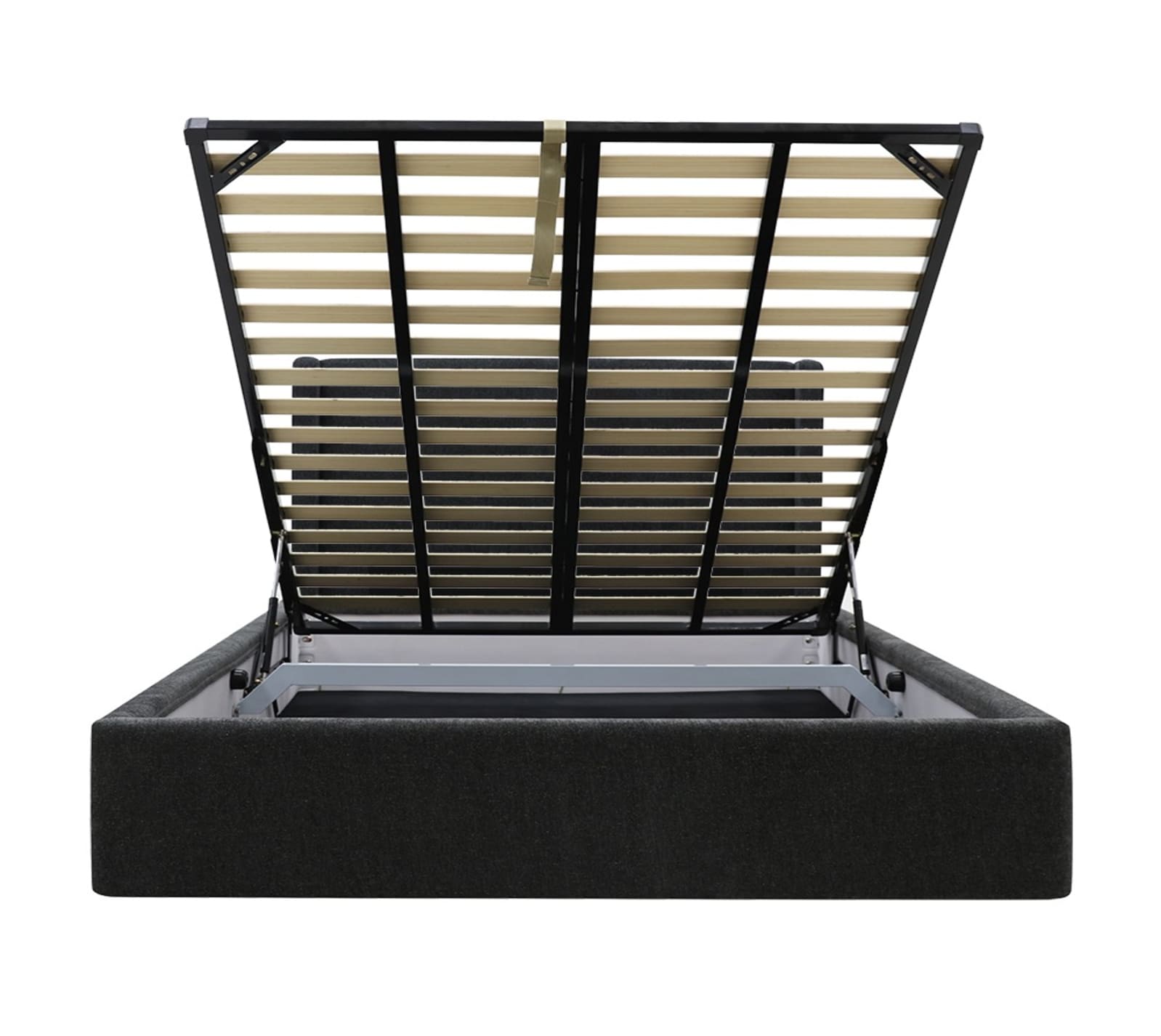 Wing Gas Lift Bed California Charcoal color California Charcoal