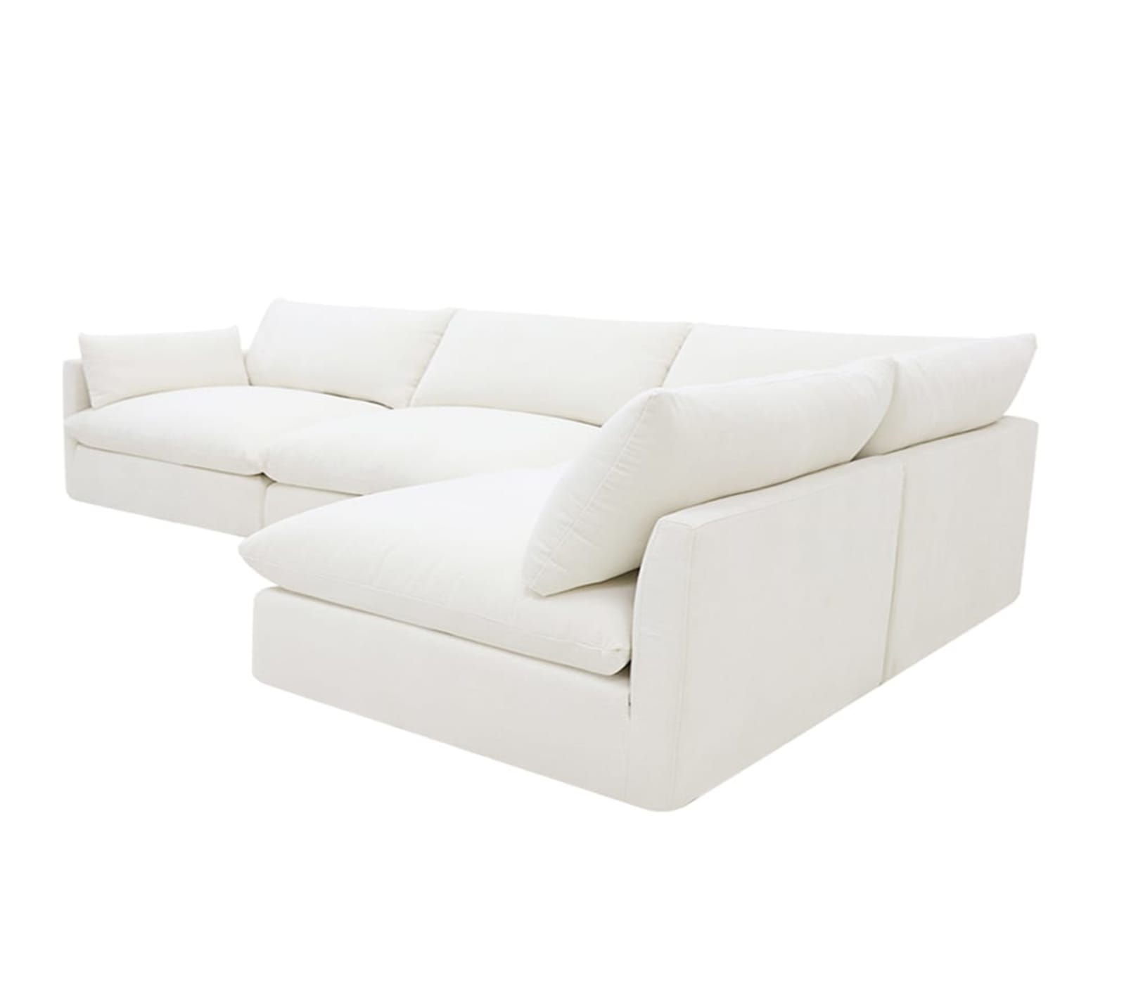 Willow Tribute Ice Corner Sofa - 4 Seater RAF Terminal color Tribute Ice