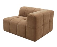 Lucello Tribute Chestnut Right Arm Facing Chair Module 