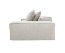 Riley Boucle Pumice Modular Sofa - 2 Seater color Boucle Pumice