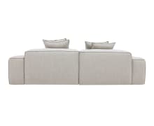 Riley Boucle Pumice Modular Sofa - 2 Seater color Boucle Pumice