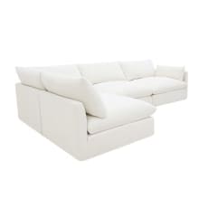 Willow Tribute Ice Corner Sofa - 4 Seater LAF Terminal color Tribute Ice