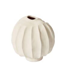 Jules Round Vase Ivory - 20CM color Ivory