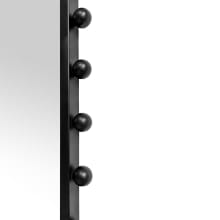 Lyon Floor Mirror Black color Black