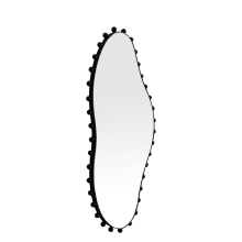 Lyon Wall Mirror Black - 50cm x 104cm color Black