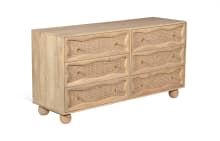 Baxter Dresser 6 Drawer 