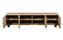 Baxter TV Unit 4 Door color Natural