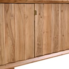 Linee Acacia Natural TV Unit - 200cm color Natural